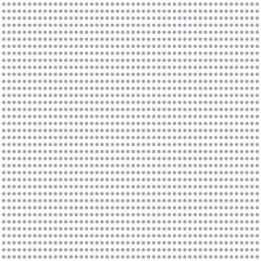 Dotted grid pattern background with dots in square points on vector white paper. Dotted grid seamless pattern and abstract geometric mesh with dots halftone