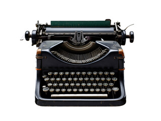 a black and brown typewriter