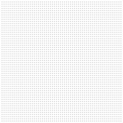 Dotted grid pattern background with dots in square points on vector white paper. Dotted grid seamless pattern and abstract geometric mesh with dots halftone