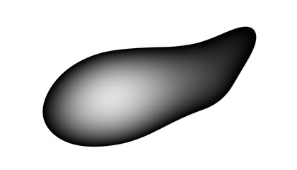 Overlay transparent gradient background. Abstract spot on Transparent png overlay background