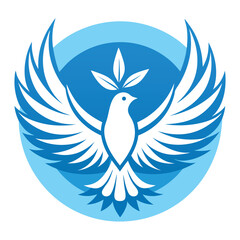 Bird wing dove logo design 18