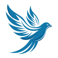 Bird wing dove logo design 16