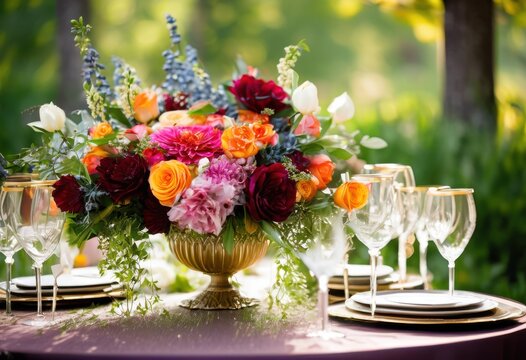 stunning vibrant wedding floral arrangements showcasing colorful blooms beautiful open air settings surrounded nature fresh air, flowers, outdoor