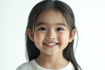 Child positive smile, happy and joyful kid, happy children's day 