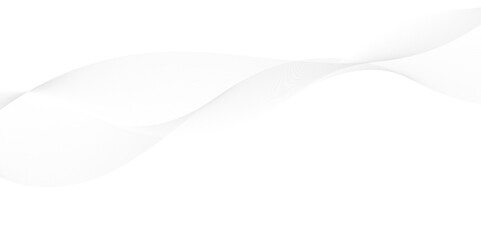 Abstract white blend digital technology flowing wave lines background. Technology abstract lines on white background.