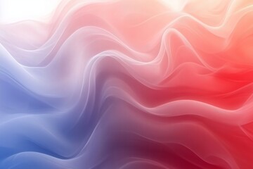 A mesmerizing abstract image featuring soft, flowing waves of fabric-like textures in soothing pastel shades of pink, purple, and orange.