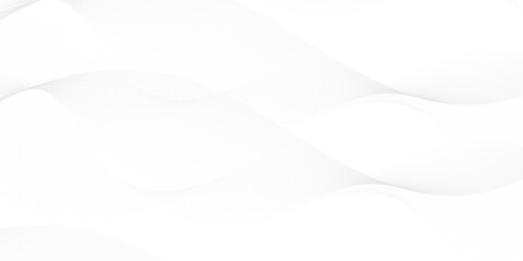 Abstract white blend digital technology flowing wave lines background.  Modern glowing moving lines
