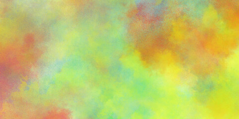 watercolor paper textured illustration with splashes, Light multicolor pastel watercolor, watercolor bleed and fringe with vibrant splashes, soft colorful abstract watercolor paint background design.