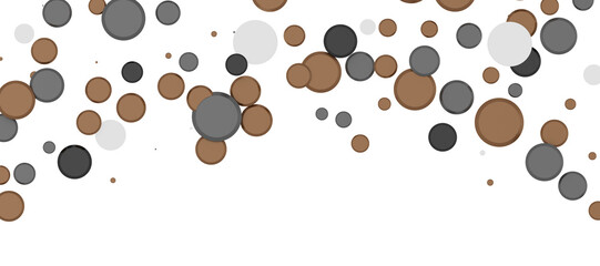 Gilded Festivity: Brilliant 3D Illustration Showcasing a Shower of gold Confetti
