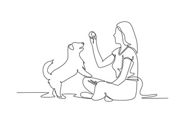 Work and play hard concept. Single line draw design vector graphic illustration.