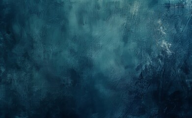 Fototapeta premium Minimalistic Dark Green Texture with a Deep Blue Gradient Background