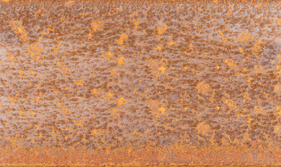 Rusty metal plate surface