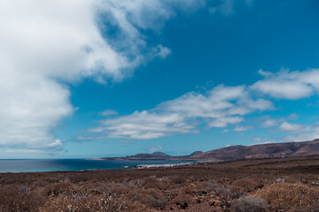 Paisajes de Lanzarote, Islas Canarias, España, Spain