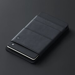 26. Digital wallet with a minimalist design, emphasizing simplicity and user-friendly interface, Minimalist wallet design, Simple digital finance