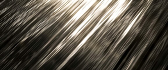 Obraz premium Smooth Metallic Surface with Subtle Texture in Soft Tones.