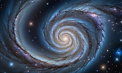spiral galaxy background
