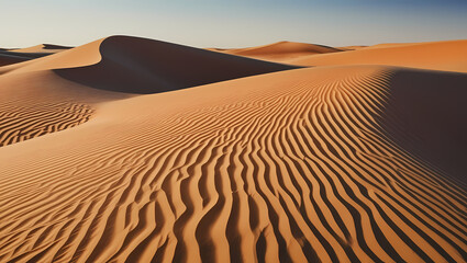 Golden Dunes with Generative AI