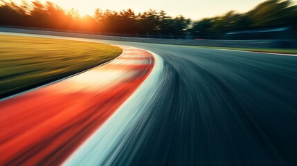 High-Speed Race F1 Car Blazing Past the Grandstand During a Thrilling Motorsports Event.