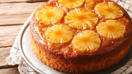 Delicious Pineapple Upside-Down Cake