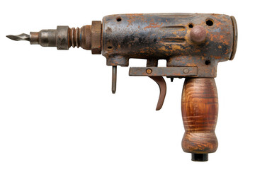 Rusted Hand-Crank Drill