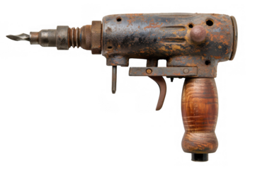 Rusted Hand-Crank Drill