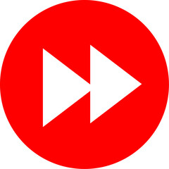 Webで使えるシンプルな早送りボタンベクターアイコン