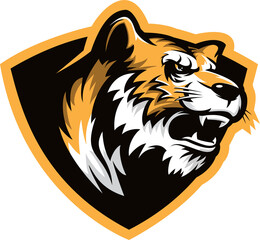 illustration of a tiger vector