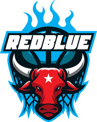 illustration of a redbull  vector