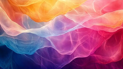 Fototapeta premium Abstract Wavy Fabric Background