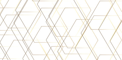 Obraz premium Abstract white background with hexagons . golden Hexagonal Background Luxury White Pattern seamless bright white abstract honeycomb background 3D Futuristic abstract geometric mesh cell texture. 