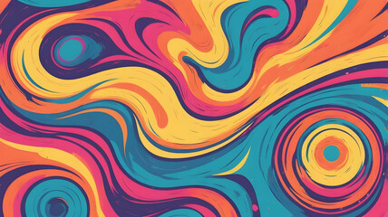 Rough texture background merging different colors and shapes to use in graphic design