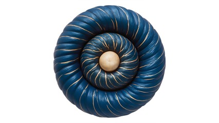 Obraz premium nautilus shell isolated on white