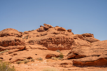 Fototapeta premium STG Sunny Heat Red Rocks Dixie Rock Utah
