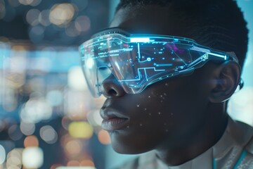 Augmented Reality Glasses Enhancing Urban Exploration with Digital Overlays