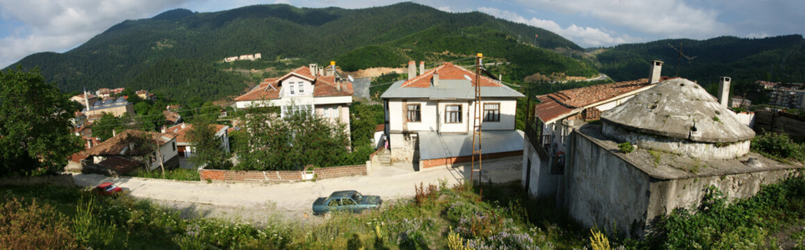Kure Town, located in Kastamonu, Turkey, is famous for its historical monuments and natural beauties.

