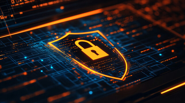 Cyber Security Shield.