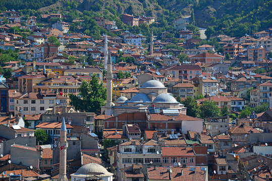 Abdurrahman Pasha Mosque, located in Tosya, Kastamonu, Turkey, was built in 1582.

