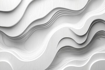 Obraz premium Abstract background of white plywood texture created with generative AI