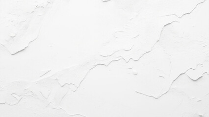 Closeup grunge texture white paint cement wall. wall background. Grunge White Background Cement Old Texture Wall. Texture of white plaster on a concrete wall handmade. Construction, interior design.