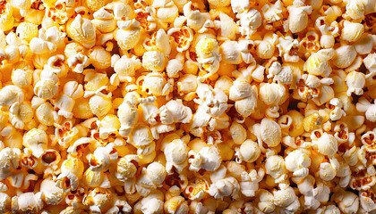 Popcorn background texture