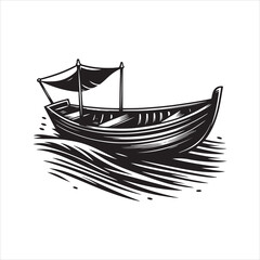 boat vector