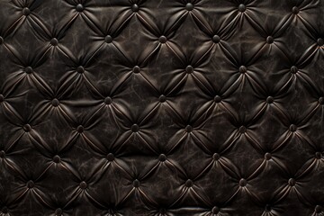 Naklejka premium Sophisticated Faux Leather Wall Backdrop with Embossed Patterns.