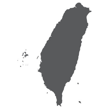 recommend clip art: Taiwan map. Map of Taipei in grey color