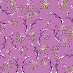 seamless floral pattern. Vintage ornament. Use for wallpaper, printing on the packaging paper, textiles.