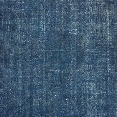 Denim Fabric Wall Backdrop Featuring Pocket and Seam Designs in Blue