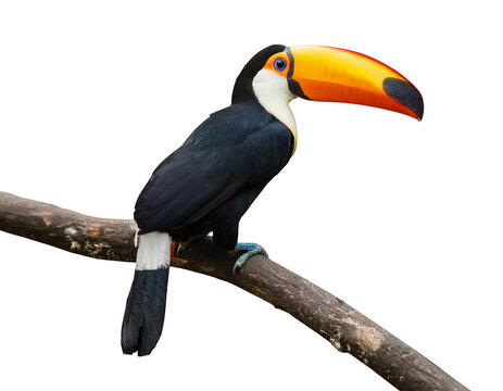 Tukane, isoliert Hintergrund, Freisteller, Transparent