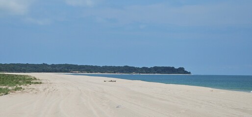 A coastal holiday town near Libreville Gabon Africa