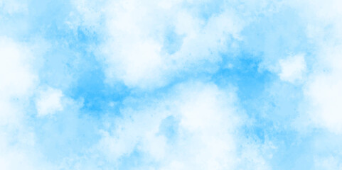 Abstract white and blue color frozen ice surface design background. oft sky blue watercolor sky and clouds, Light blue background with watercolor. gradient light white sky background with clouds.	