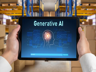 Generative AI virtual assistant tools for prompt engineer and user for ease of engage artificial intelligence AI technology help people to work with generative AI functions by prompting the AI snugly