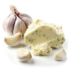 Creamy Garlic Butter Spread in a Clean and Simple Presentation